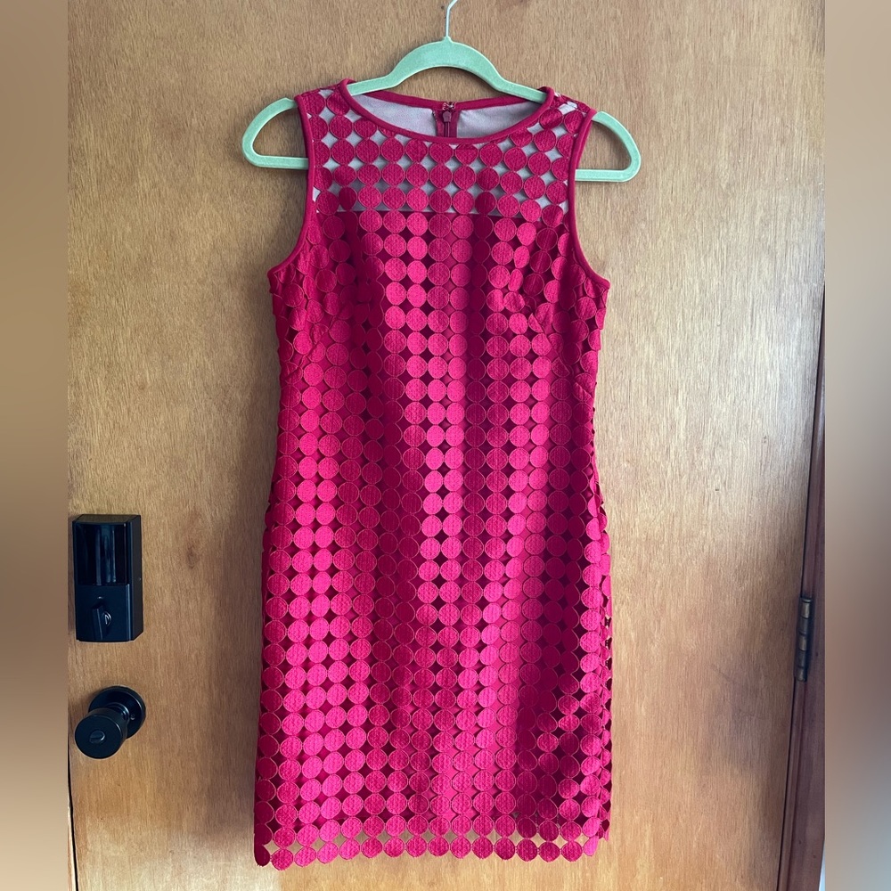 Ralph Lauren Dotted Cocktail Dress